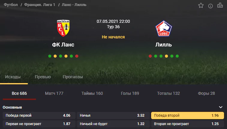 Ланс - Лилль. Продолжат ли «доги» чемпионскую гонку?