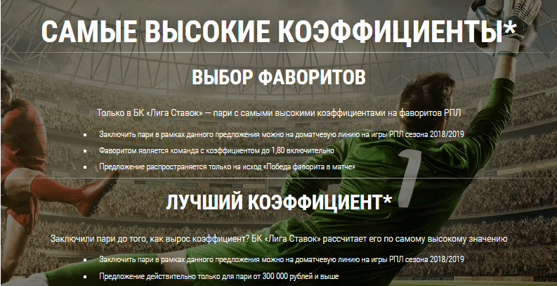 БК Лига Ставок - генеральный партнер РПЛ