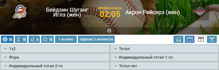 Как делать ставки на софтбол?