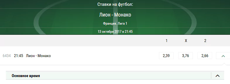 Лион - Монако. Прогноз матча Лиги 1