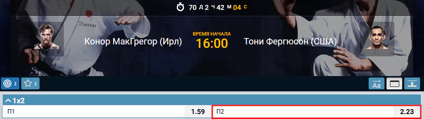 Прогноз на бой Конор Макгрегор – Тони Фергюсон