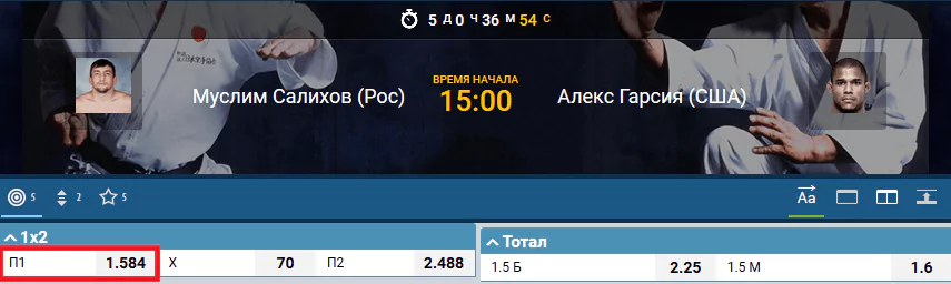 Прогноз на бой Муслим Салихов – Алекс Гарсия