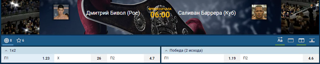 Прогноз на бой Дмитрий Бивол – Салливан Баррера