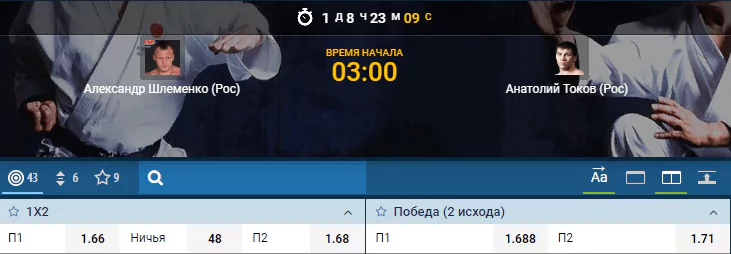 Александр Шлеменко - Анатолий Токов. Видео боя в HD