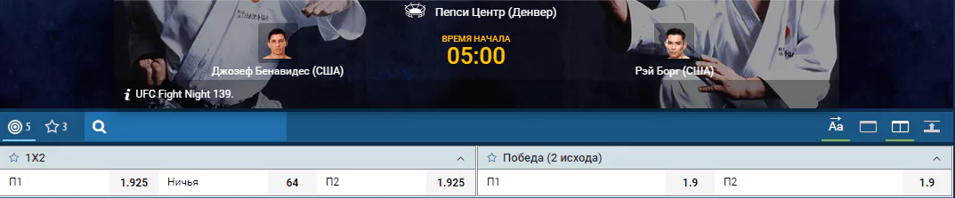 Прогноз на бой Джозеф Бенавидес – Рэй Борг