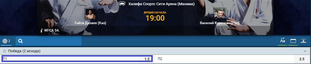 Прогноз на бой Гойти Дазаев – Василий Курочкин