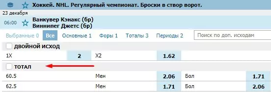 Как делать ставки на броски в хоккее?