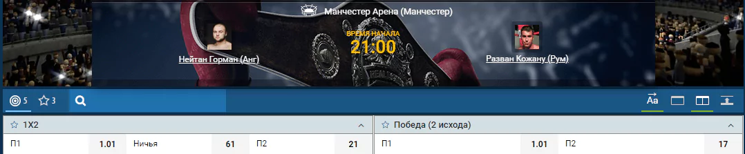Прогноз на бой Нейтан Горман – Разван Кожану