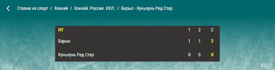 Как делать ставки на КХЛ на сайте БК Пари