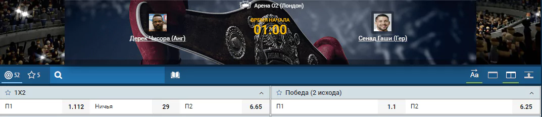 Прогноз на бой Дерек Чисора – Сенад Гаши