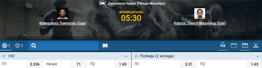 Дайджест UFC 237
