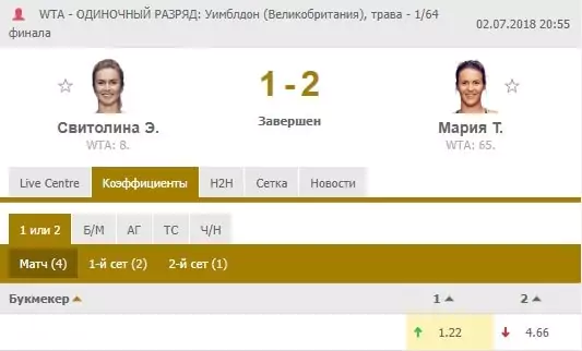 Особенности ставок на Уимблдон