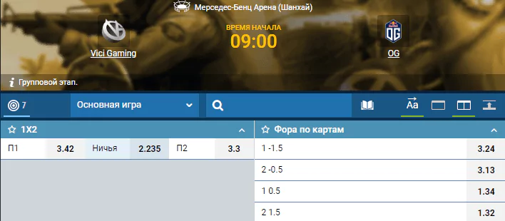 Vici Gaming – OG. Прогноз матча The International 2019