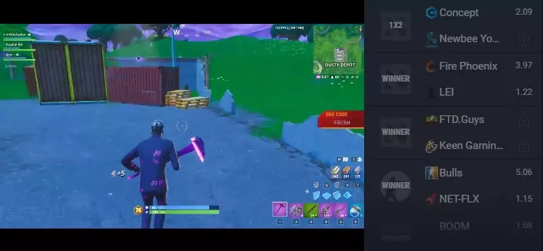 Как делать ставки на Fortnite?