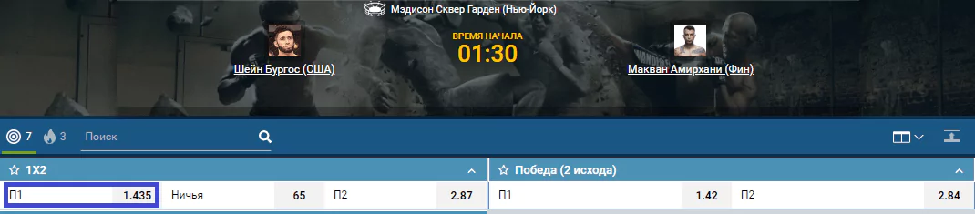 Прогноз на бой Шейн Бургос – Макван Амирхани
