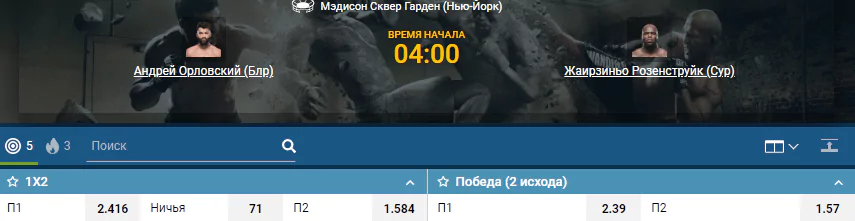 Дайджест UFC 244 – участники и прогнозы турнира