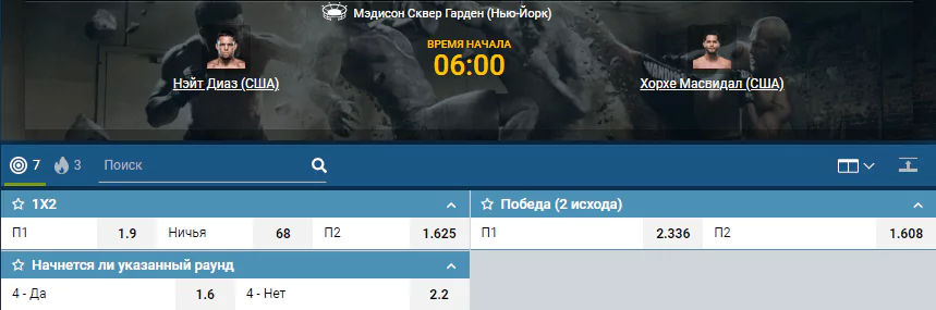 Дайджест UFC 244 – участники и прогнозы турнира