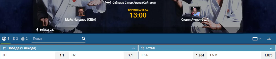 Прогноз на бой Майкл Чендлер – Сидни Оутлоу