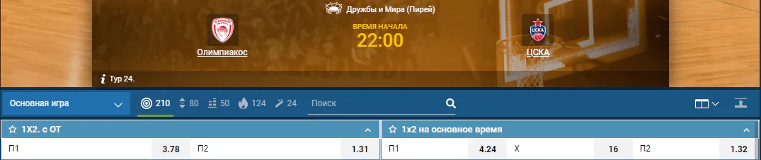 Олимпиакос – ЦСКА. Разборка заклятых «друзей»