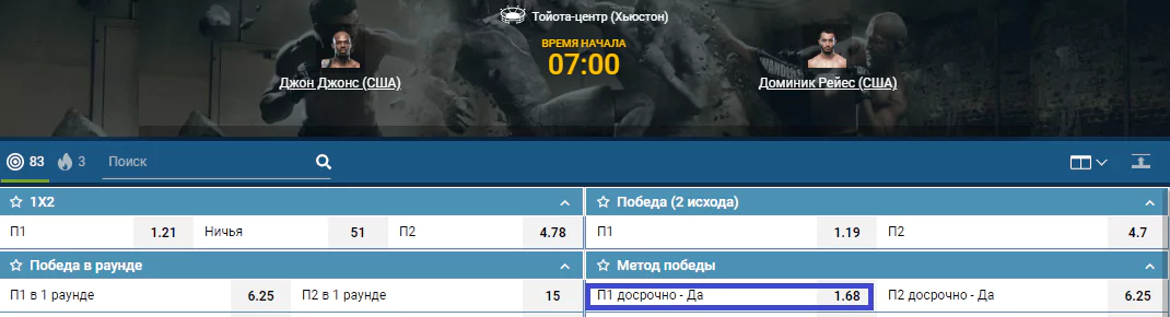 Прогноз на бой Джон Джонс – Доминик Рейес