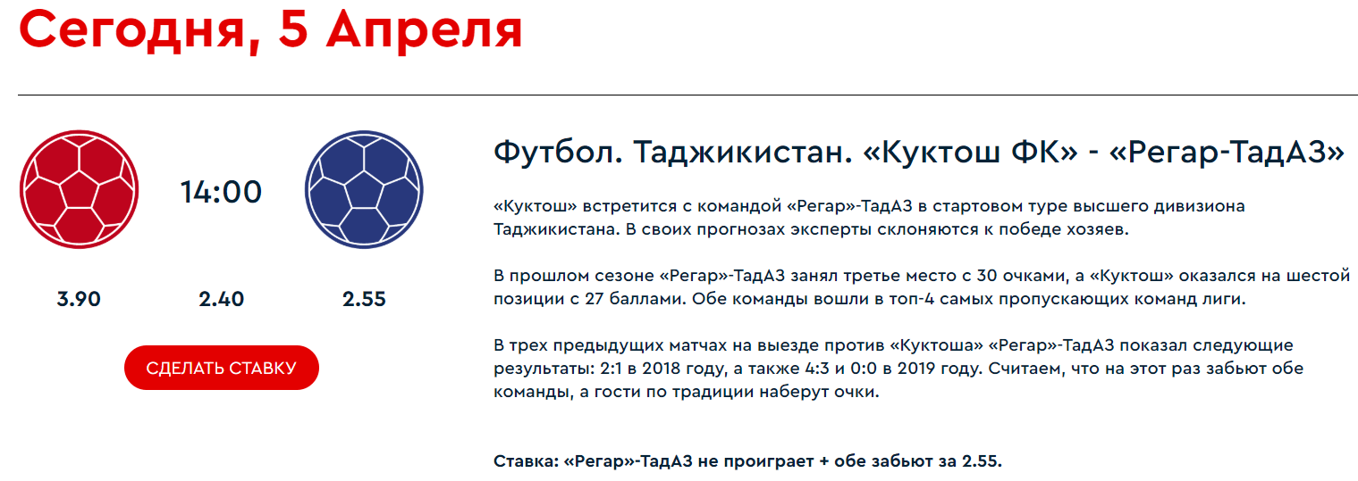 Дайджест новостей букмекерства от 5-го апреля