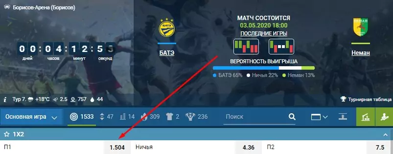 Стратегия «Фиксированная прибыль» в ставках
