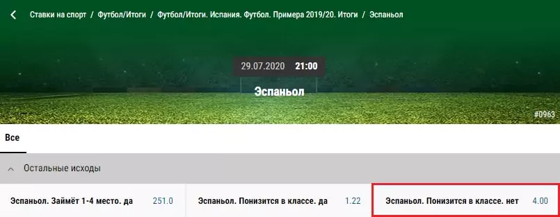 Лучшие ставки на завершение футбольного сезона