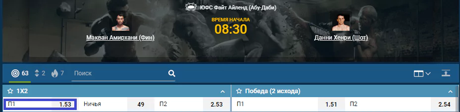 Прогноз на бой Макван Амирхани – Дэнни Генри
