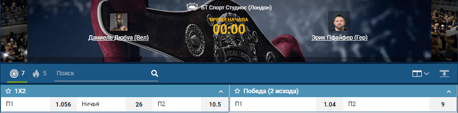 Прогноз на бой Даниэль Дюбуа – Эрик Пфайфер