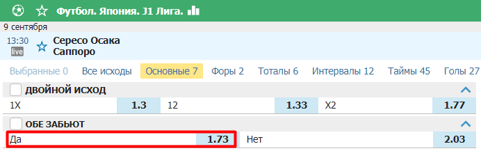BTTS – математическая стратегия на «Обе забьют» в футбольном матче