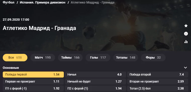 Атлетико - Гранада. Смогут ли мадридцы остановить Гранаду?