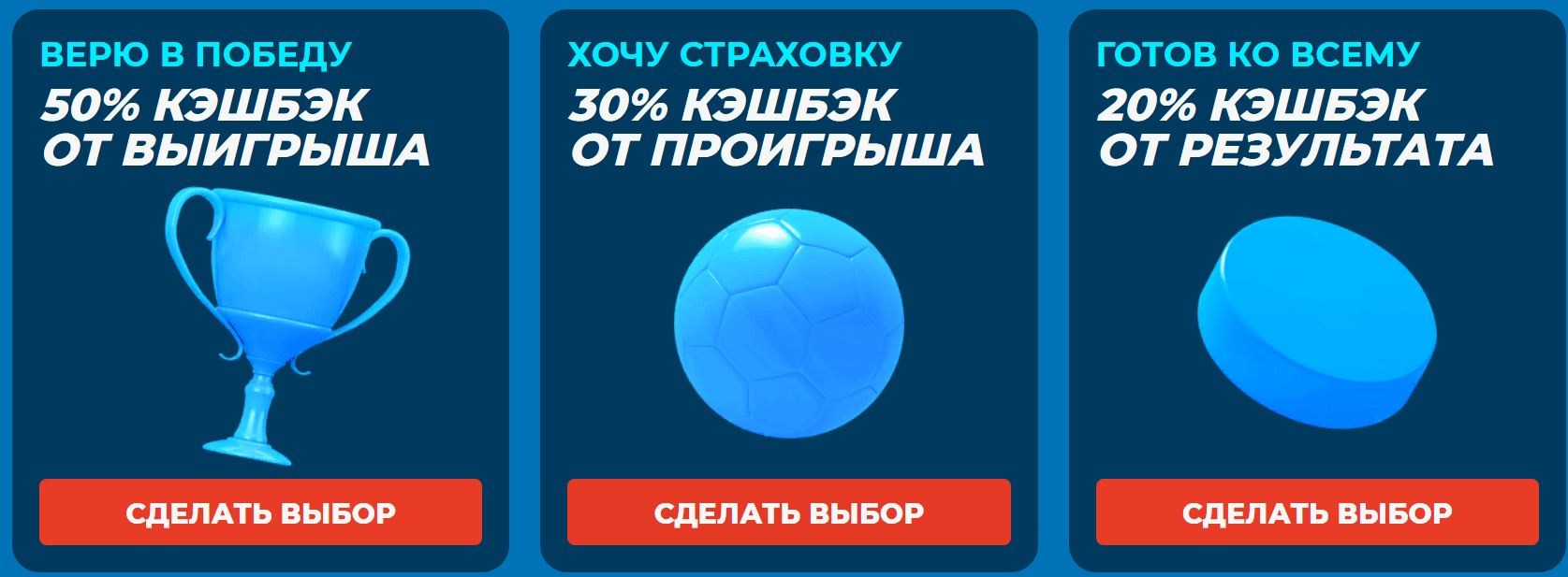 3 вида кэшбэка от БК Betcity. Выбери свой