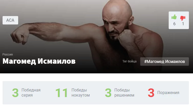 Прогноз на бой Магомед Исмаилов – Иван Штырков