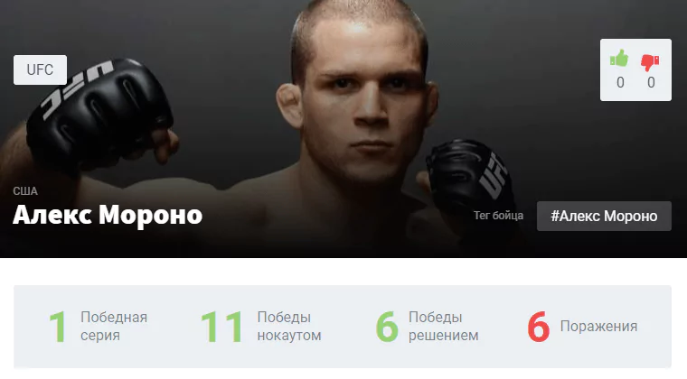 Прогноз на бой Энтони Петтис – Алекс Мороно
