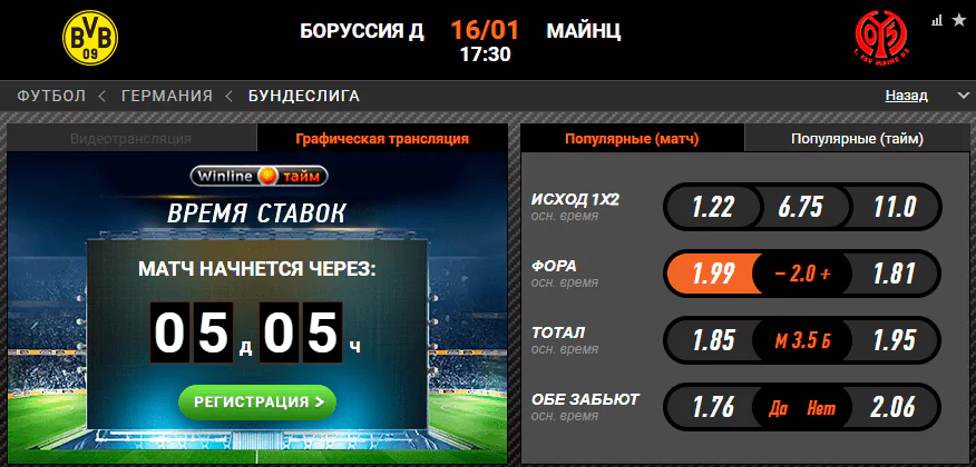 Боруссия Д – Майнц. Продолжат ли Шмели свою победную серию?