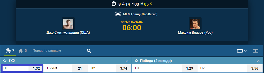 Прогноз на бой Джо Смит-мл. – Максим Власов