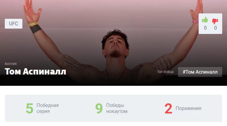 Прогноз на бой Андрей Орловский – Том Аспиналл