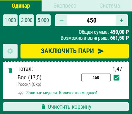 Как сделать ставку на Россию на Олимпийских играх 2020?