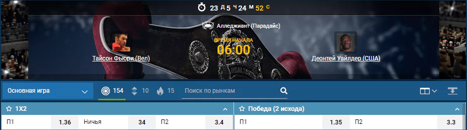 Прогноз на бой Тайсон Фьюри – Деонтей Уайлдер. Третий бой