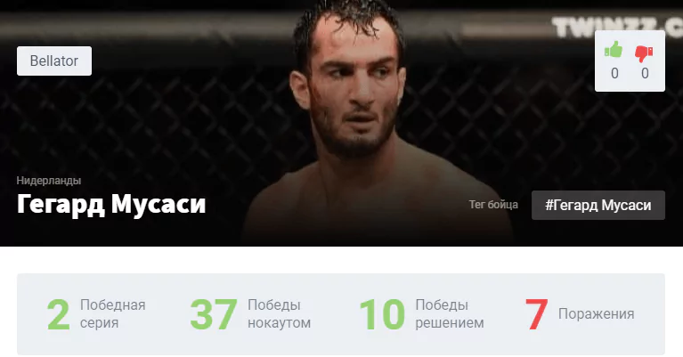 Прогноз на бой Гегард Мусаси – Джон Солтер