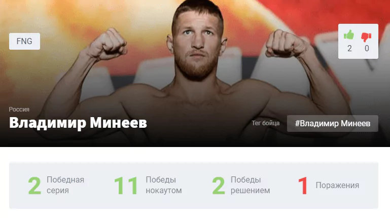 Прогноз на бой Магомед Исмаилов – Владимир Минеев