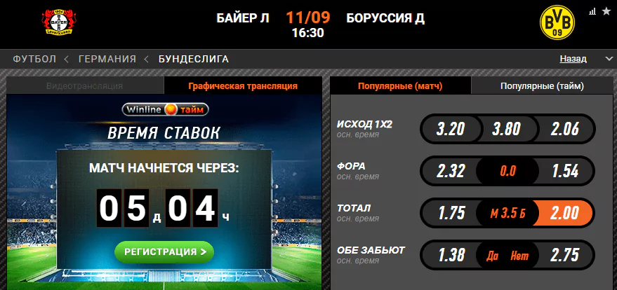 Байер – Боруссия Д. Продолжат ли хозяева беспроигрышную серию?