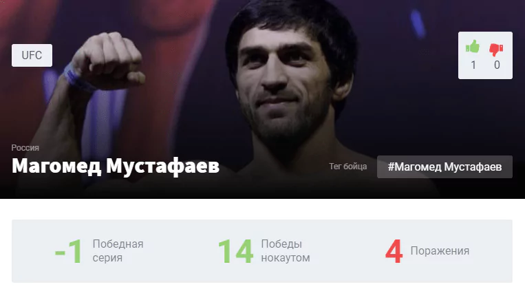 Прогноз на бой Дамир Исмагулов – Магомед Мустафаев