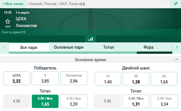 ЦСКА – Локомотив. Кто из соперников стартует в плей-офф с победы?