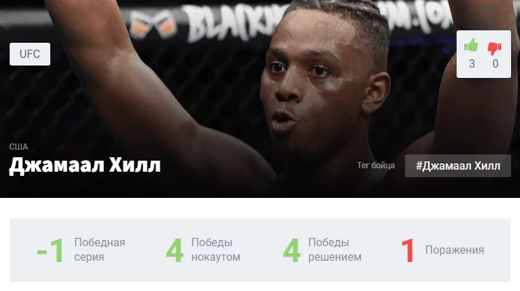 Прогноз на бой Джамаал Хилл – Джонни Уокер