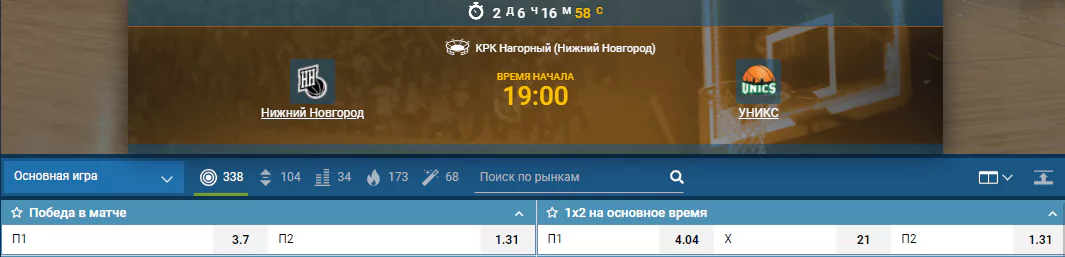 Нижний Новгород – УНИКС. Сохранит ли казанский клуб первое место в Единой лиге ВТБ?