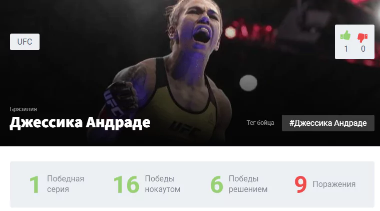 Прогноз боя Джессика Андраде – Аманда Лемос