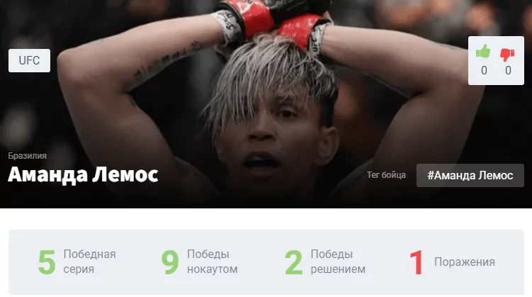 Прогноз боя Джессика Андраде – Аманда Лемос