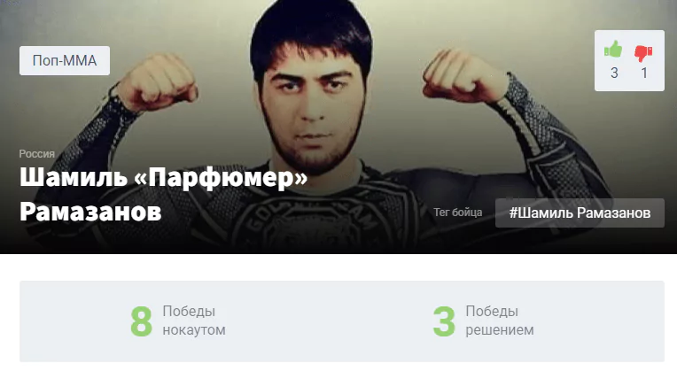 Прогноз на бой Дмитрий Арышев – Шамиль Рамазанов