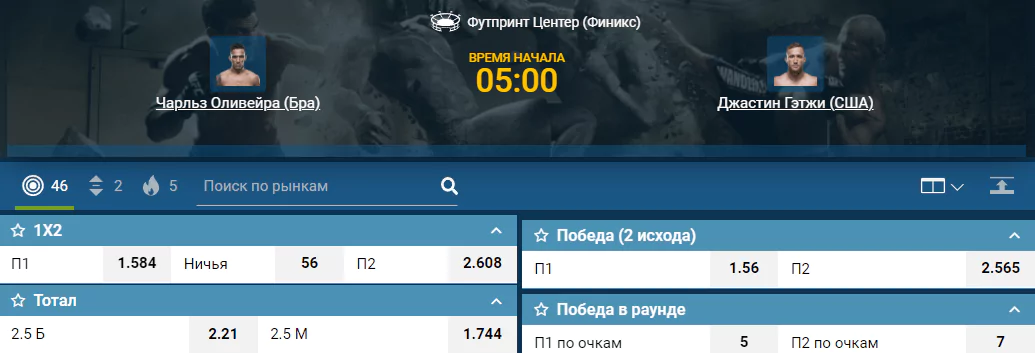 UFC 274. Лучшие ставки